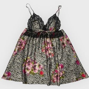 Victoria’s Secret animal print silk cami